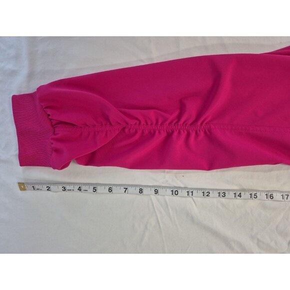 WHITECROSS FIT Women's Lg NWT 2 Piece Scrub Set Pants & Jacket Fuchsia Stretch - Picture 8 of 16